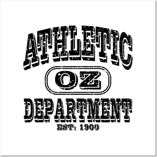 Oz Athletic Department, Distressed Posters and Art